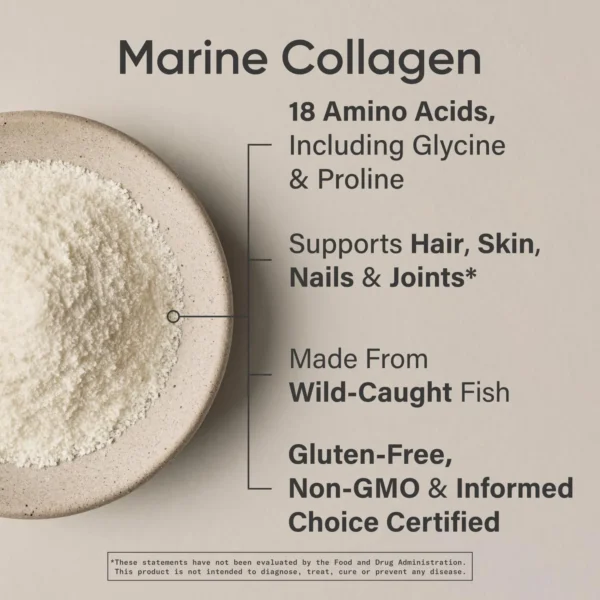 Sports Research, Marine Collagen, Unflavored, 12 oz (340 g) - Image 4