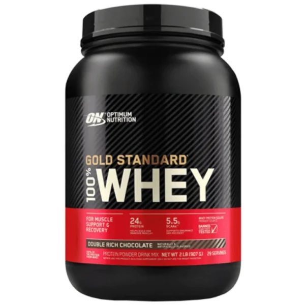 (ON) 100% Gold Standard Whey Protein (2lbs) by Optimum Nutrition - Image 1