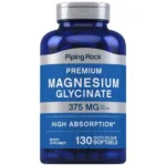 Piping Rock Magnesium Glycinate 375mg (130 Softgels)