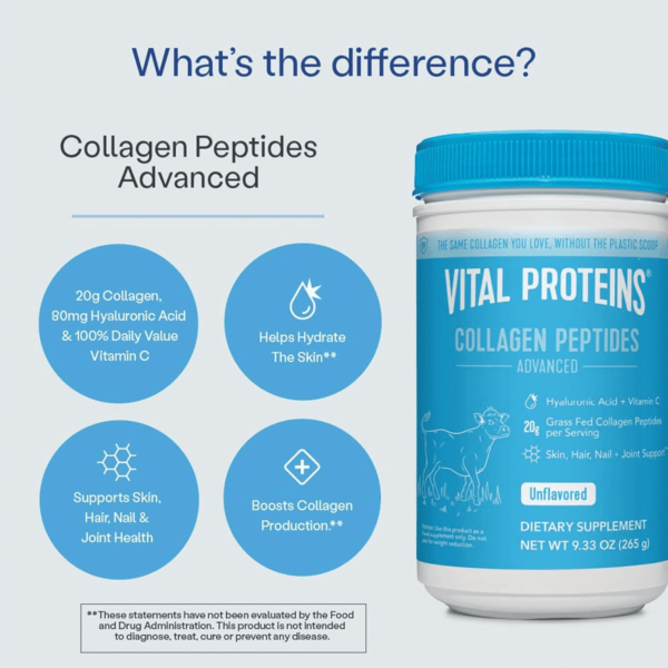 Vital Proteins Collagen Peptides Powder (265gm) - Image 2