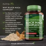 Nutravita, Black Maca Root Complex, 5000 mg, (180 Capsules) - Image 2