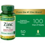 Nature’s Bounty Zinc 50 mg (100 Tablets) - Image 3
