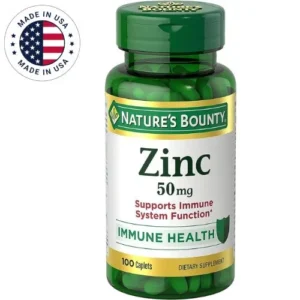 Nature’s Bounty Zinc 50 mg (100 Tablets)