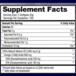 Pure Alaska Omega-3 Wild Alaskan Salmon Fish Oil 1000mg (180 Capsules) - Image 2