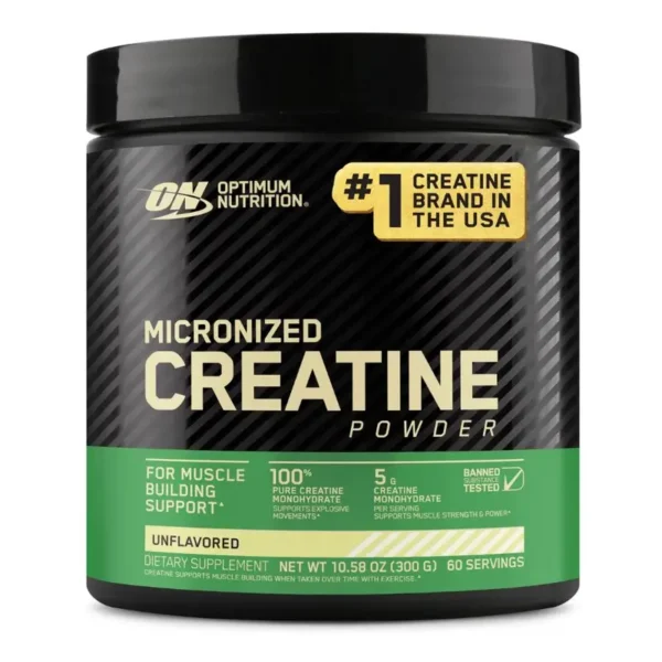 (ON) Micronized Creatine Monohydrate Powder (300g) - Image 1