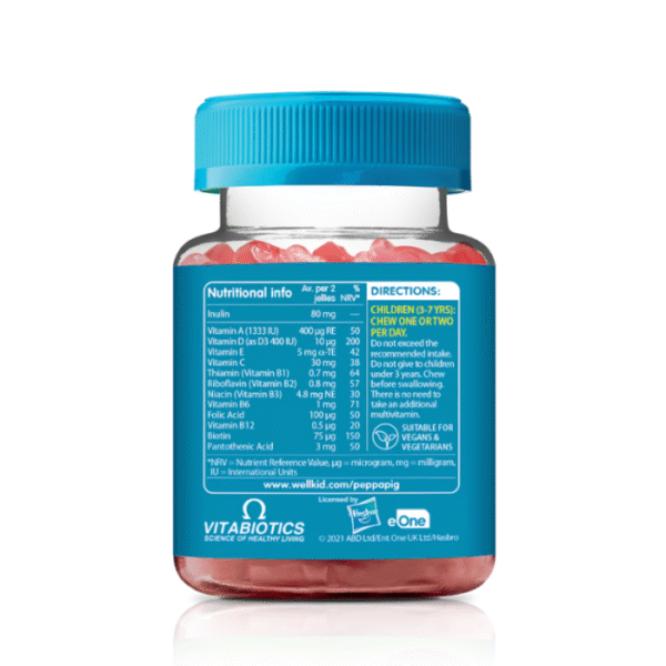 Vitabiotics Wellkid Peppa Pig Multi-vits 30 Soft Jellies - Image 2