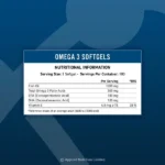 Applied Nutrition Omega 3 Essential Fatty Acids for Health (100 Softgels) - Image 2