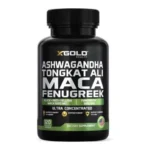 X Gold Ashwagandha Tongkat Ali Maca Fenugreek Ultra Concentrated – 120 Capsules