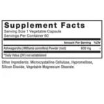 Force Factor Ashwagandha 600 mg (60 Capsules) - Image 2