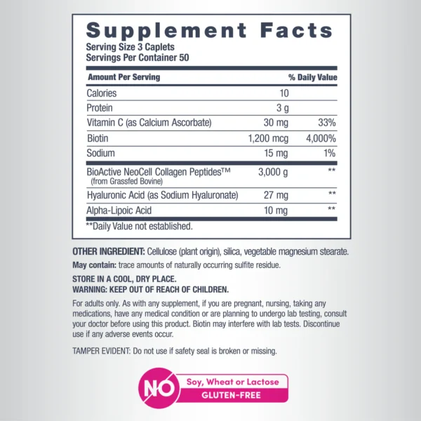 Collagen Beauty Builder, 150 Caplets - Image 2
