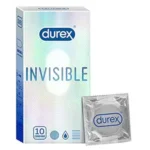 Durex Invisible Extra Thin Real Feel Condoms 10pcs