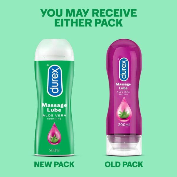 Durex Play Aloe Vera 2 in 1 Massage and Lubricant Gel 200 ml - Image 2