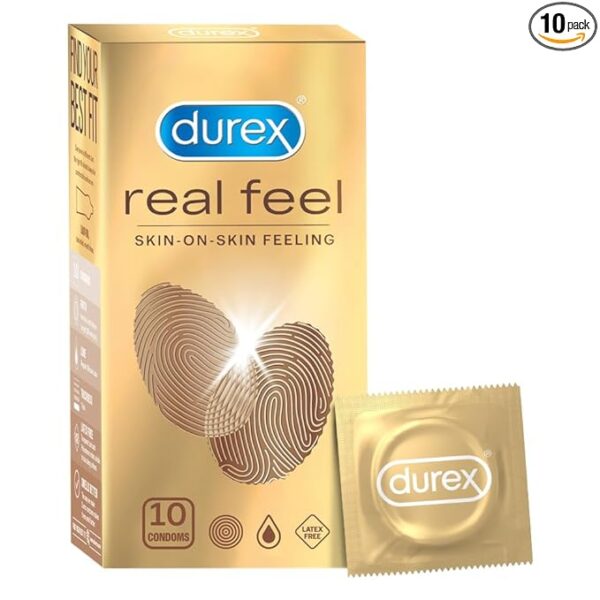 Durex Real Feel Condoms for Men10 Pcs - Image 1
