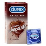 Durex Extra Thin Intense Chocolate Flavoured Condom For Men – 10 Pieces