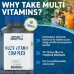 Applied Nutrition Multi-Vitamin Complex (90 Capsules) - Image 4