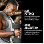 FORCE FACTOR L-Arginine 3000mg (150 Capsules) - Image 5