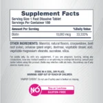 NeoCell Biotin 10000 mcg Fast Dissolve 180 Fast Dissolve Tablets - Image 2