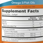 NOW Foods, Double Strength DHA-500 Fish Oil (90 Softgels) - Image 2