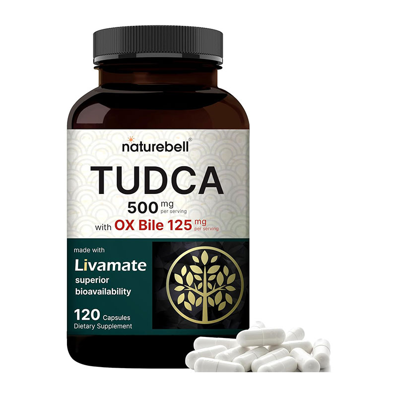 NatureBell-TUDCA-500mg-with-OX-Bile-125mg-Per-Serving-120-Capsules-4 NatureBell TUDCA 500 mg with OX Bile 125 mg 120 Capsules - Image 1