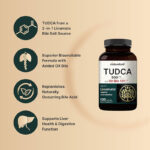 NatureBell TUDCA 500 mg with OX Bile 125 mg 120 Capsules - Image 3