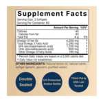 Naturebell Omega 3 Fish Oil 4200mg 180 Burpless Softgels - Image 2