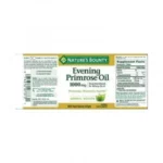 Nature’s Bounty Evening Primrose Oil 1000 mg – 60 Softgels - Image 2
