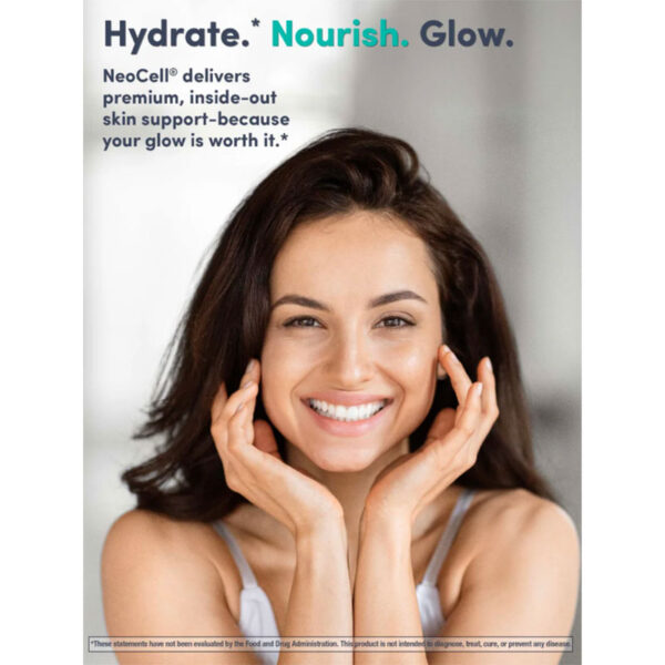 NeoCell Glow Matrix Advanced Skin Hydrator 90 Vegetarian Capsules - Image 3