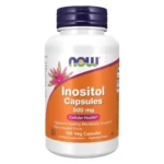 Now Foods Inositol 500 mg Cellular Health (100 Veg Capsules)