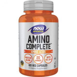 NOW Sports Amino Complete Amino Acids 120 Veg Capsules