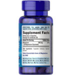 Puritan's Pride Magnesium Glycinate 240 mg 60 Capsules - Image 2
