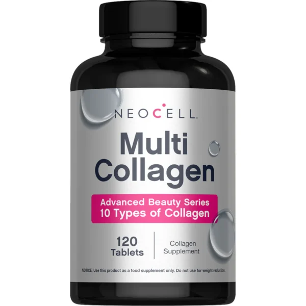 NeoCell Super Multi Collagen Peptides For Men and Women 120 Tablets - Image 1