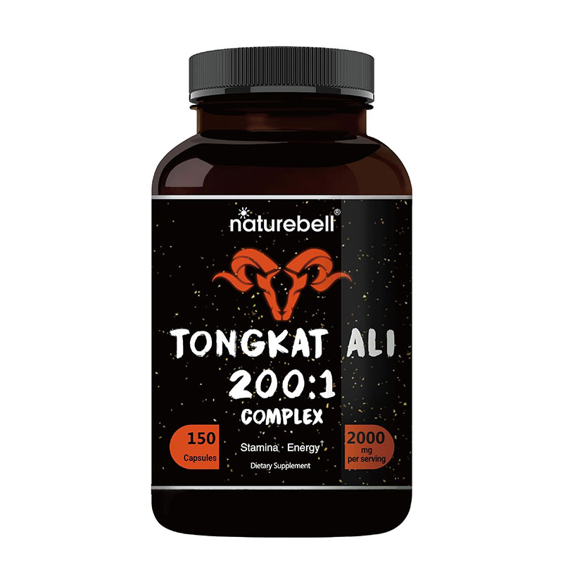 ujtg NatureBell Tongkat Ali 200:1 Complex (Longjack) Extract 150 Capsules - Image 1