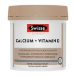Swisse Ultiboost Calcium + Vitamin D – Supports Absorption of Dietary Calcium | Supplement for Women & Men | Bone Strength Support – 150 Tablets