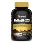 Himalaya Shilajit/Shilajeet Gold Capsules | 100% Pure Himalayan Shilajit + 24 Carat Gold | 20 Capsules | Restores Vigor and Vitality | Boosts Stamina and Performance (20Capsules)