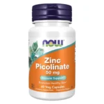 NOW Foods, Zinc Picolinate 50 mg, 60 Veg Capsules