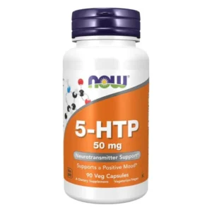 NOW Foods Supplements, 5-HTP (5-hydroxytryptophan) 50 mg (90 Capsules)