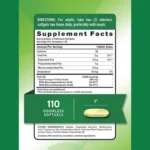 Nature’s Truth Fish Oil 2000mg | Omega-3 | Lemon Flavor | 110 Softgels - Image 2