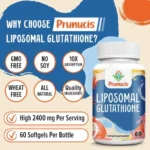 Prunucis Liposomal Glutathione 2400mg – 60 Capsules - Image 3