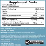 Marine Collagen Bio-Peptides Double Strength + Hyaluronic Acid, 180 Caplets - Image 2