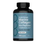 Marine Collagen Bio-Peptides Double Strength + Hyaluronic Acid, 180 Caplets