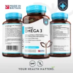 Nutravita Omega 3 Fish Oil 2000mg with 660mg EPA & 440mg DHA per Serving – 240 Softgel Capsules with High Dose Pure Fish Oil – DHA and EPA for Normal Heart Functioning (240 Softgel Capsules) - Image 3