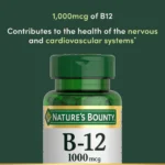 Nature's Bounty Vitamin B-12 1000 mcg - 200 Tablets - Image 3