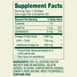 Spring Valley Proactive Support Omega-3 Fish Oil 1000 mg, 60 softgels - Image 2