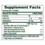 Nature's Bounty Fish Oil With Omega 3 1000 Mg, 145 softgels - Image 2