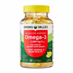 Spring Valley Proactive Support Omega-3 Fish Oil 1000 mg, 60 softgels