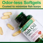 Nature’s Bounty Fish Oil 1200mg 360mg of Omega-3, 60 Odorless Softgels - Image 4